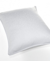 Offering premium support for your head and neck, the Sealy® Crown Jewel luxury pillow is filled with hypoallergenic down alternative for a super luxurious night's sleep. 100% pure cotton shell features a Jacquard weave for an even softer hand.