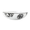 This easy-to-mix-and-match fruit bowl from kate spade new york features a striking illustration of dogwood flowers, artfully and imaginatively rendered in black and white to liven up your table.