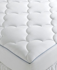 Offering an instant, premium pillowtop for your bed, the Sealy Crown Jewel luxury mattress pad is filled to the brim with hypoallergenic down alternative for a super luxurious night's sleep. 100% pure cotton sateen is cloud-quilted for an even softer hand. Also features a ReliaGrip® skirt for a snug, secure fit, even on extra thick mattresses.