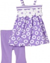 2111174-Purple-24 Months 2 Piece Set Sleeveless Knit Dress