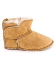 Give her the comfort and style of this soft suede bootie from Emu this winter.