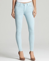 Add some color to your denim repertoire with these ultra-bright Hudson skinny jeans.
