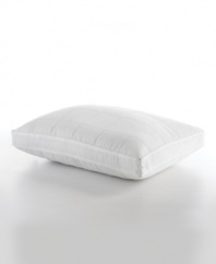 More layers, more comfort! Charter Club's quilted pillow features a quilted cover wrapped around memory gel fill for cloud-like softness that contours to your shape. Also features a 2.5 gusset to ensure volume and loft.