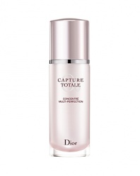 The legendary skincare product of the Capture Totale range, this active concentrate boosts its power thanks to the latest mother cell* discoveries. The Dior research is now targeting the heart of the skin: Mother cells*. With the Capture Totale strengthened global age-defying action, the skin's youth functions are relaunched*. Visibly younger-looking skin: it goes deep-down to the very heart of the skin to reactivate all of the skins youth functions. Wrinkles, loss of firmness, lack of radiance and even the most deep-set visible signs of aging are corrected from within. More beautiful skin: Its fresh and transparent emollient gel texture rapidly melts onto the skin: the skin texture is refined and pores are tightened. By providing a radiant and velvety second skin finish, it transforms the quality of the skin like almost no other skincare can. Spectacular. Immediately visible. Application: Use as the second step in the complete beauty routine, after One Essential. Apply in the morning and evening, concentrating on the contour of the face, the nasolabial folds, the lip area and the area between the brows. *In vitro testing of ingredients: protection of cells from the basal layer of the epidermis that contains mother cells.