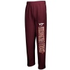 NCAA adidas Virginia Tech Hokies Big Block Fleece Sweatpants - Maroon