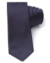 Solidify your look with a satiny silk tie from Theory, furnished with a slimmer width for modern appeal.