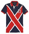 Tommy Hilfiger Men Custom Fit Big Logo Polo T-shirt
