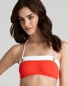 From Martha's Vineyard to the Mediterranean, nautical swimwear from Milly looks effortlessly chic.