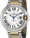 Cartier Men's W6920047 Ballon Bleu Steel and 18kt Gold Watch