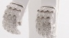 Brand New ROBERTO COIN 18k White Gold and Diamond Fringe Earrings