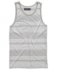 When the mercury starts to rise, this striped and color blocked tank from Retrofit will be your essential summer style.