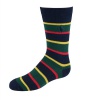 Polo Ralph Lauren boys Stripe Slack Crew socks navy 1pair