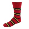 Polo Ralph Lauren boys Stripe Slack Crew socks red 1pair