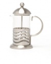 LaCafetiere Wave 3-Cup Coffee Press, Chrome