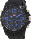 U.S. Polo Assn. Men's US9239 Black Analog Digital Strap Watch