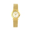 Skagen Women's 107SGGD Classic Swarovski Crystal Gold Tone Mesh White Dial Watch