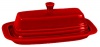 Fiesta 2-Piece Covered Butter Dish, Scarlet