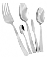 With a less-is-more design in quality stainless steel, the Cami hostess set from Gourmet Settings creates a look of modern elegance. An essential addition to the Cami flatware set.