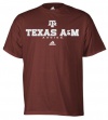 Texas A&M Aggies adidas Maroon True T-Shirt