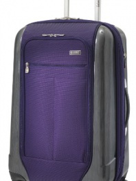 Ricardo Beverly Hills Luggage Crystal City 24 Inch Expandable Spinner Upright Suitcase, Imperial Purple, Large