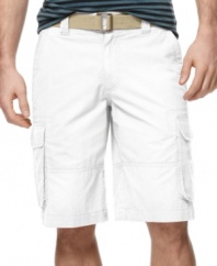 Your warm-weather uniform. Grab these cargos from American Rag and get going.