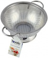 Tovolo Stainless Steel Perforated Colander, Large