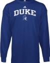 Duke Blue Devils Adidas Long Sleeve In Play T-Shirt