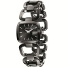 Gucci Women's YA125504 G-Gucci Small Black IP Steel Bracelet Watch