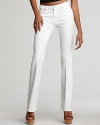 7 For All Mankind Jeans - Kimmie Bootcut Jeans in Clean White