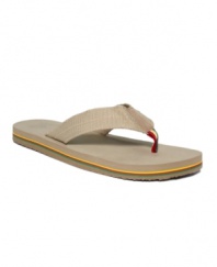 Add some sole to your summer with these comfortable flip-flop sandals from American Rag.