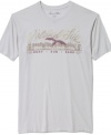 Keep the calm of the island with you in this graphic t-shirt from Tasso Elba.