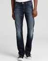 Faded just the right amount, these jeans bring a downtown edge for your nights out mixing it up.