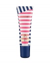 A beach-bound essential. Protects lips against sun, wind and salt in summer's softest tint with luscious liquid shine. Packaged in blue and white stripes, it's a match to everything Hey, Sailor! Limited edition.