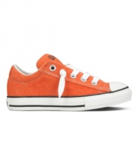 Kick it old school! Chuck Taylor shoes from Converse will instantly give them classic style they can run with.