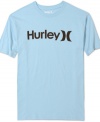 Score authentic skate and surf style with this logo t-shirt from Hurley.