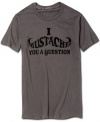 The answer is clear: it's never been easier to rock a sweet 'stache with this cool graphic tee form Hybrid.