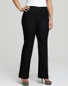 The trouser silhouette of these Not Your Daughter's Jeans pants puts an office-ready spin on flattering, everyday denim.
