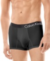 Turmoil on the outside? Comfort within. Stay cool under pressure with these light-weight and breathable trunks from Calvin Klein.