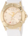 Juicy Couture Women's 1900996 Rich Girl White Silicone Strap Watch