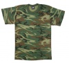 Kids Woodland Camouflage T-Shirt SIZE LARGE