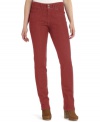 In the red: These Levi's skinny jeans feature a surprisingly fresh wash and always-flattering fit.