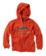 Brighten up his casual style with this hoodies with glow-in-the dark graphics from Quiksilver.