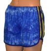 NIKE Women's Dri-Fit Tempo Running Built in Brief Shorts-Blue/Yellow