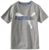 Puma - Kids Boys 8-20 Speed Tee, Gray, Large