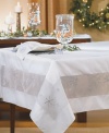 Homewear Table Linens, Winter Wonderland Sheer 18 Napkin - Set of 4