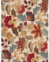 Area Rug 8x10 Rectangle Country & Floral Ivory - Multi Color Color - Safavieh Blossom Rug from RugPal