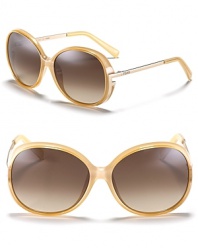 Strikingly chic oversize shades from Fendi will have you falling in love with fashion all over again.