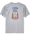 The only accessory you need to go with this t-shirt from Tommy Bahama? An ice cold beer.