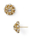 Glam and girlie. Put on the glitz this party season with kate spade new york's crystal-encrusted studs.