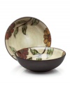 Crafted of versatile stoneware, Kendall all-purpose bowls remain fresh as a daisy as you heat, eat and clean up after every meal. Modern coupe shapes bloom in beautiful earth tones with a shiny inner glaze. From Gourmet Basics from Mikasa.